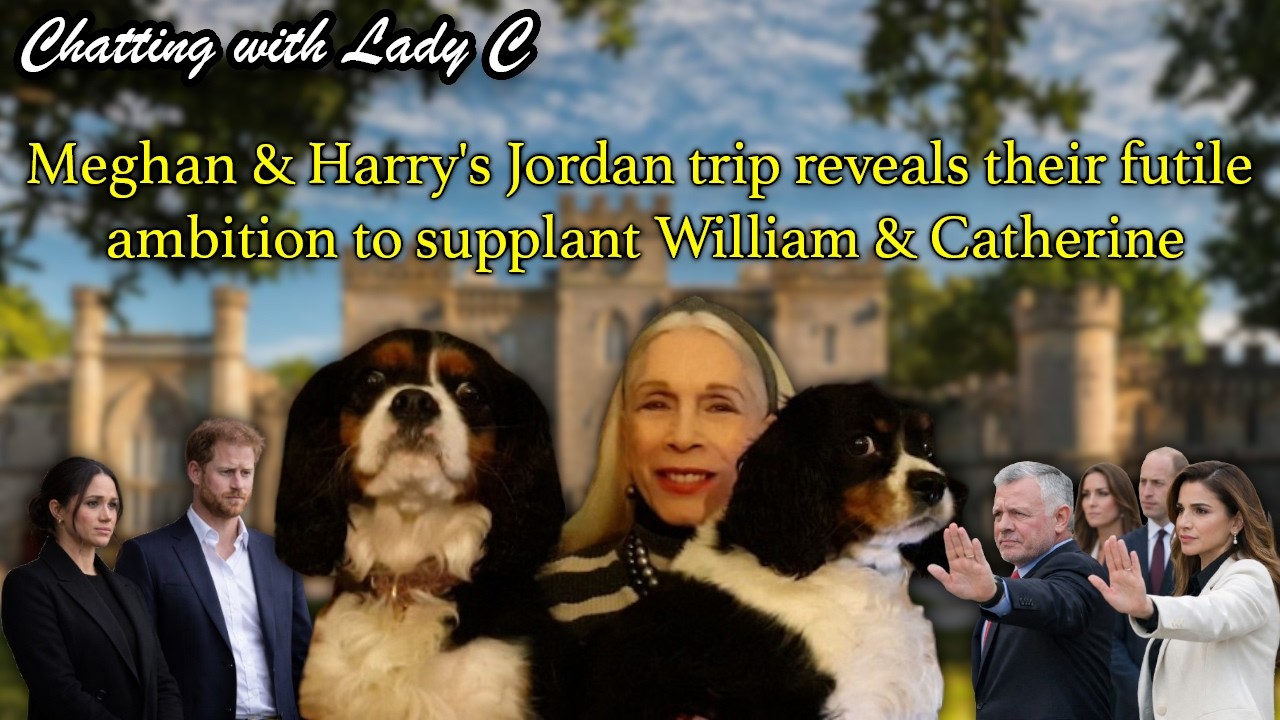 Meghan & Harry's Jordan trip reveals their futile ambition to supplant William & Catherine