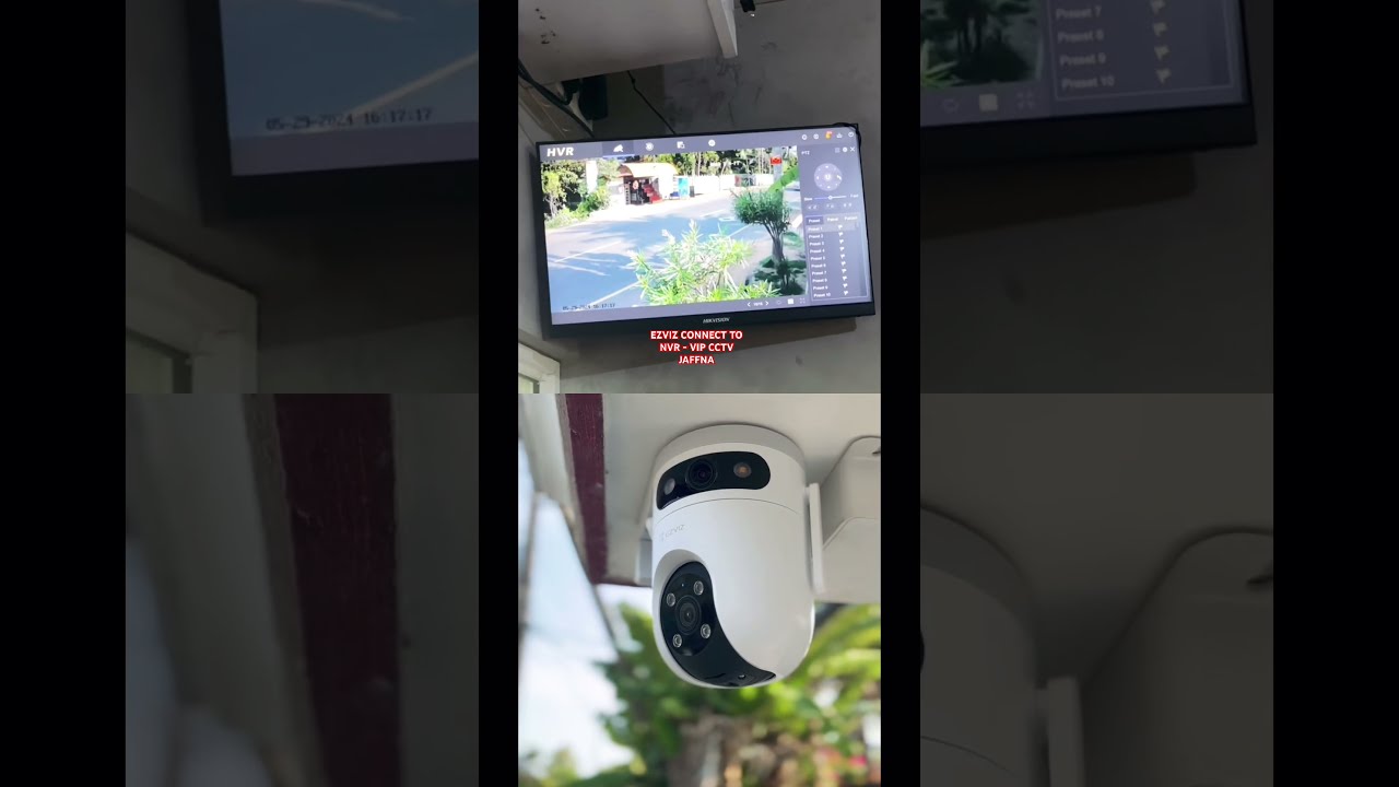 EZVIZ H9C WI FI CAMERA CONNECT TO HIKVISION NVR VIP CCTV JAFFNA Cctv Ezvizcamera Hikvision
