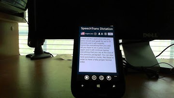 Introducing SpeechTrans Dictation Notes Windows Phone 8
