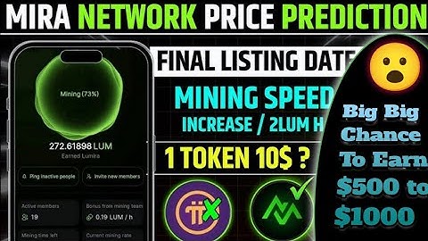Mira Network Airdrop || Lumira Airdrop App || LUM COIN