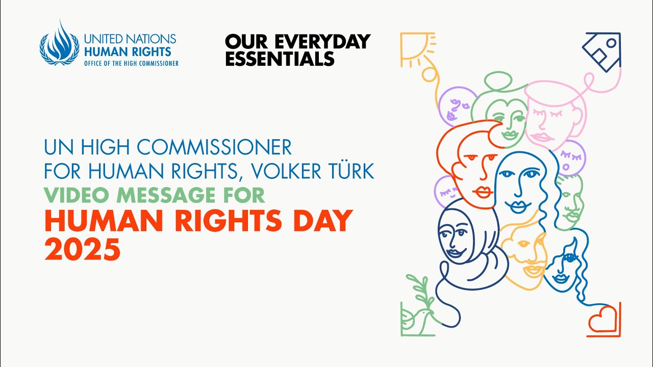 Фолькер Тюрк, Верховный комиссар ООН по правам человека, официальное заявление ко Дню прав человека.