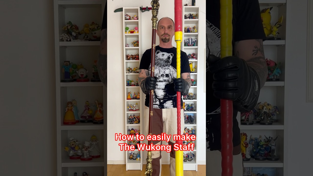 How to make the best WUKONG STAFF easily at home