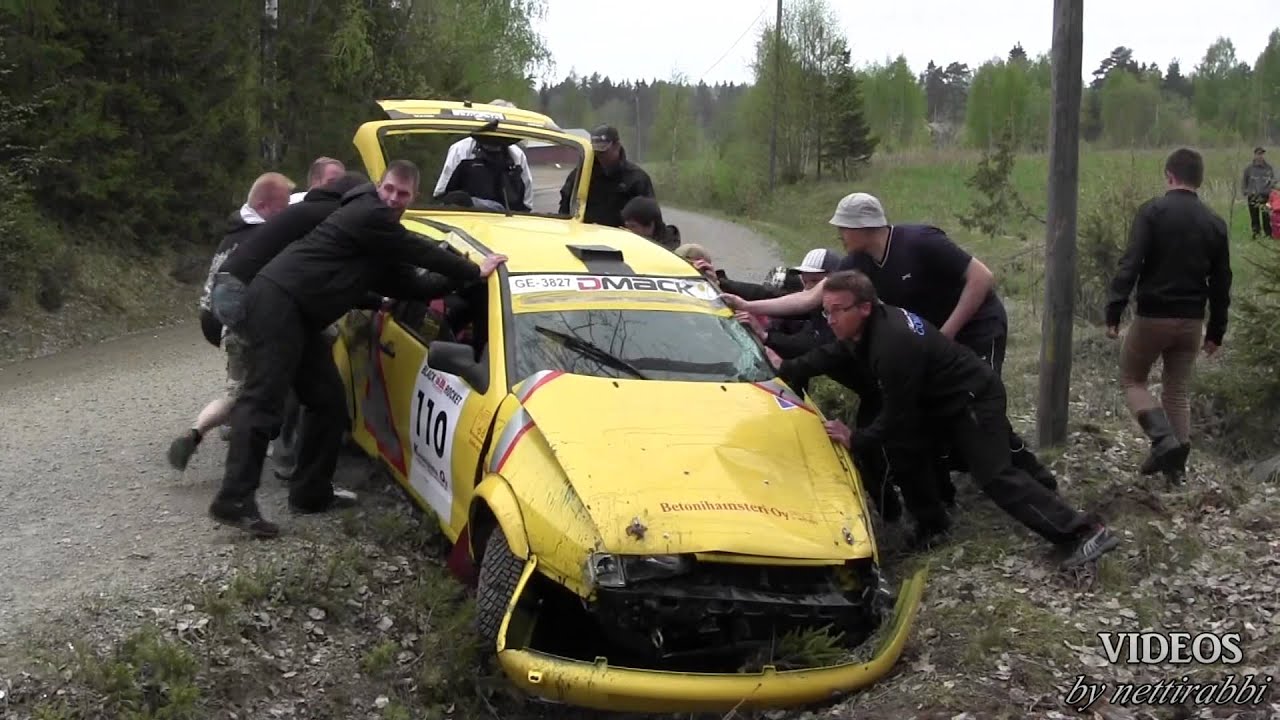 Black Rocket Ralli 18.5.2013 (Action & Crash)