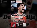 DOWN TO THE WIRE DENI AVDIJA SAVES THE BLAZERS #PlayIn #NBAAction #MustSeeHighlights