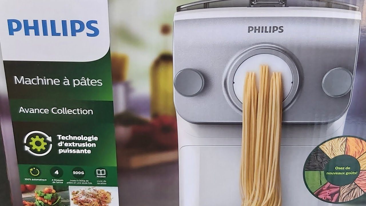 🥰 PHILIPS 🤗 MACHINE À PATE HR2375 😉 Je teste 😀 