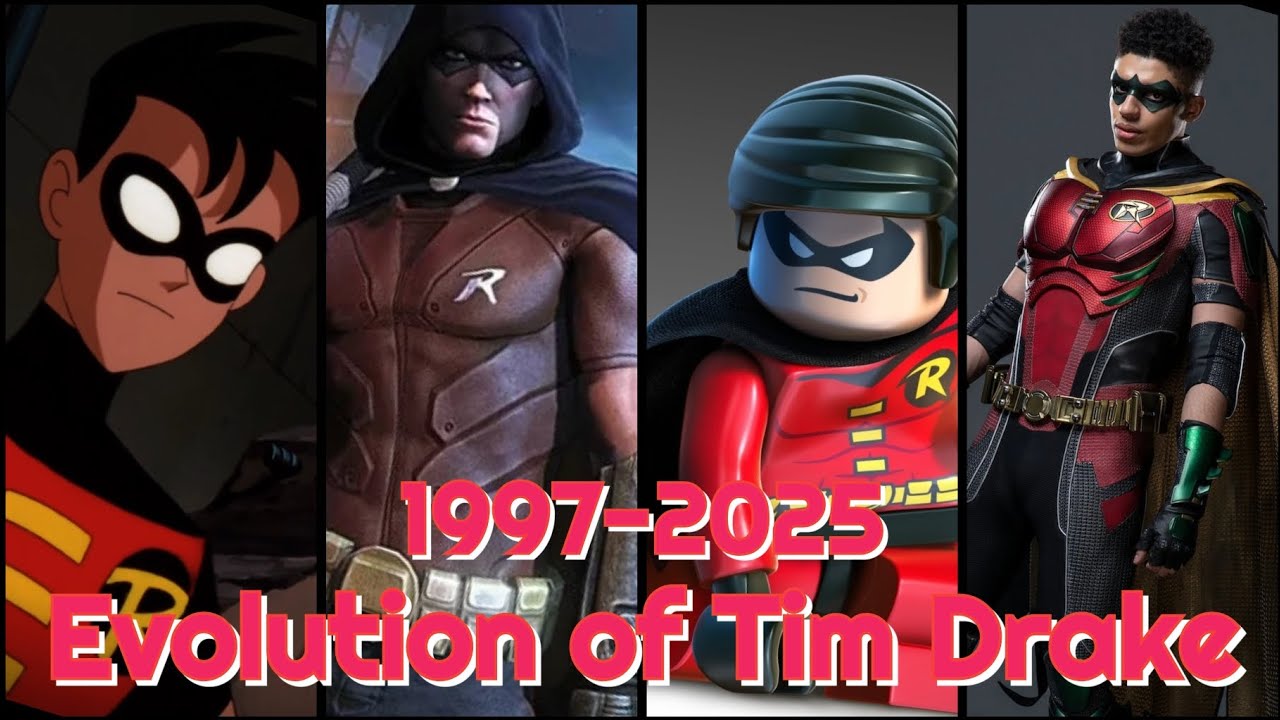 Evolution of Tim Drake (Robin/Red Robin) in all media