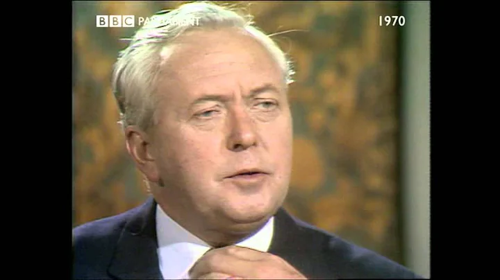 BBC Election 1970 David Dimbleby Harold Wilson