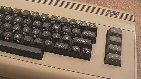 Commodore 64 (C64) Keyboard Repair & Cleaning