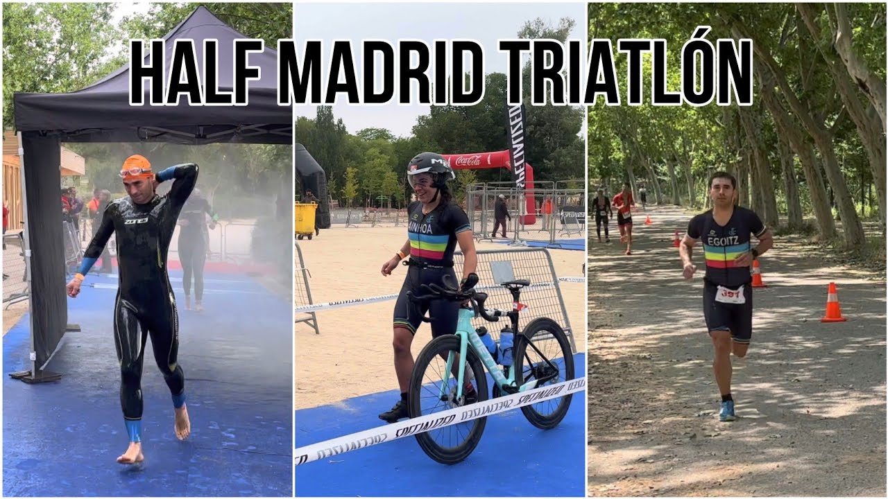 HALF MADRID TRIATLÓN 2023 - Liderando una carrera