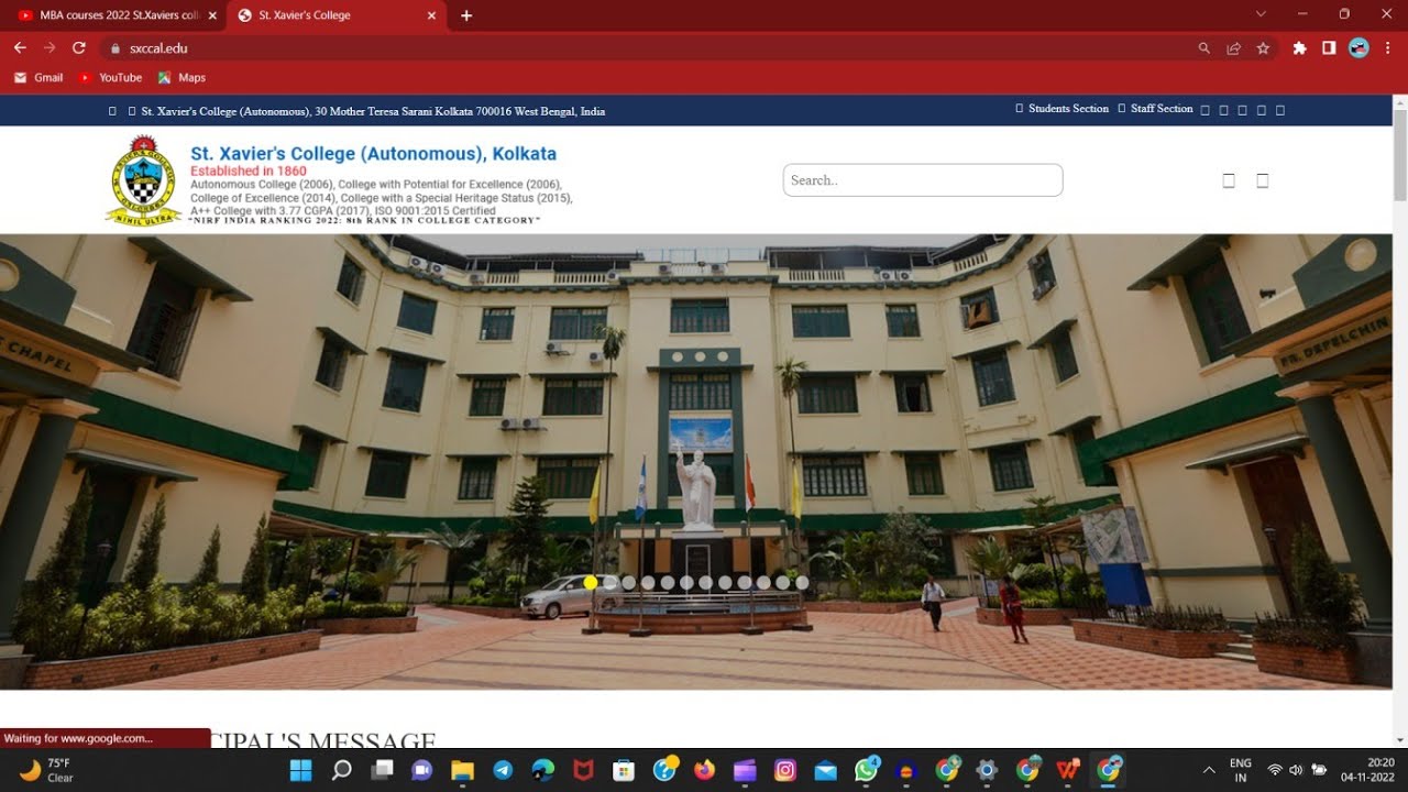 MBA Courses 2022 St Xaviers College Kolkata And PONDICHERRY UNIVERSITY mba-courses-2022-st-xaviers-college-kolkata-and-pondicherry-university
