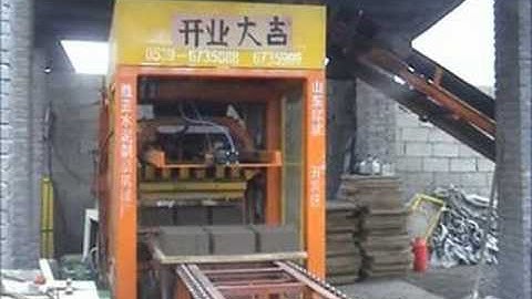 QTJ 4-30A  concrete block machine