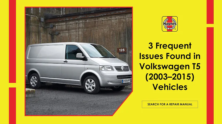 3 Frequent Issues Found In Volkswagen T5 (2003-2015) Vehicles