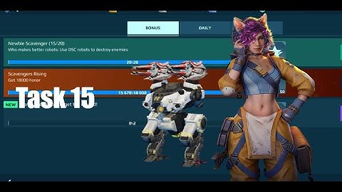Newbie Scavenger Event Task 15 | War Robots