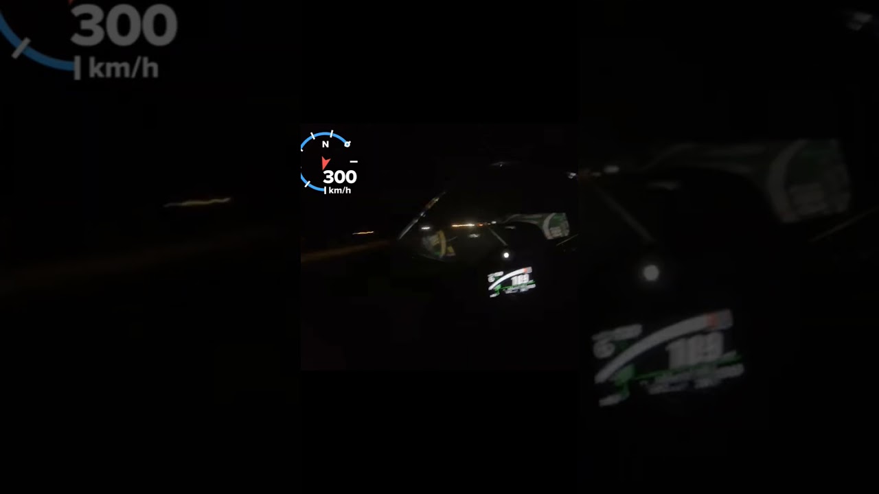 ZX10R Goes 195MPH at NIGHT! #ZX10R #motorcycle #topspeed #200mph