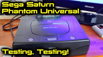 Sega Saturn Phantom Universal Modchip - Testing, Testing!