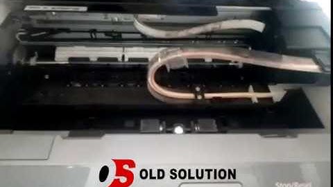 How to fix Epson M205  printer error solution ( showing " printer error " )