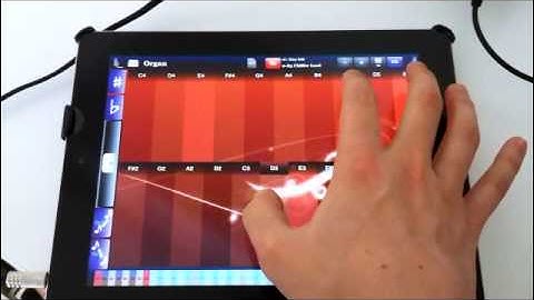 Slide Control Fluid Synth for iPad - Quick Demo