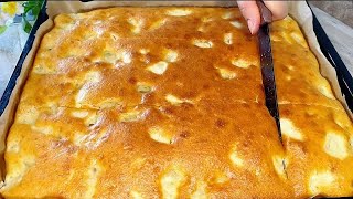 Пеките хоть Каждый день🍎Все смешал и в духовку!Самый вкусный,Быстрый и Бюджетный Яблочный пирог!