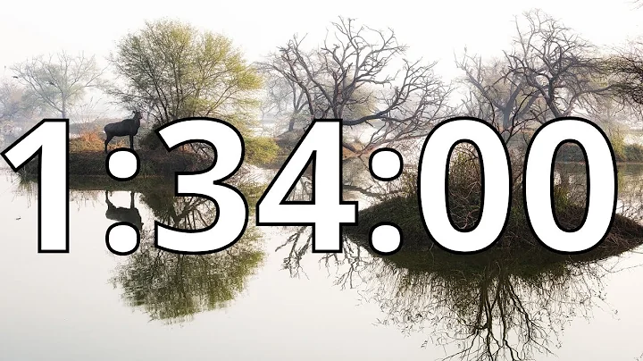 1 Hour 34 Minutes Countdown Timer With Alarm Sound At the End (Simple Beep)