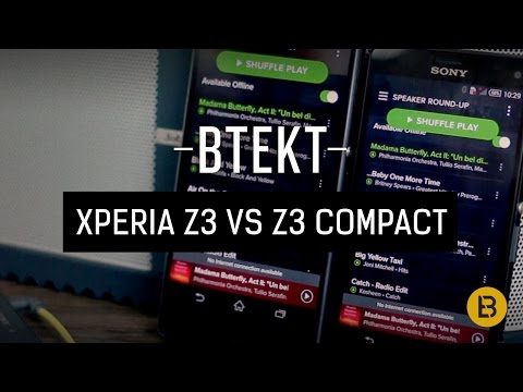 Sony Xperia Z3 vs Z3 Compact speaker comparison