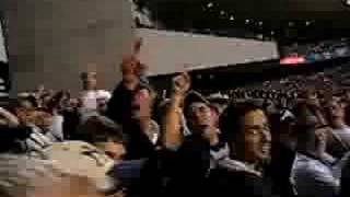 Red Sox fan ventures though Yankee Stadium bleachers