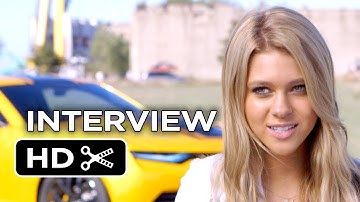 Transformers: Age of Extinction Interview - Nicola Peltz (2014) - Michael Bay Action Movie HD