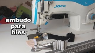 Embudo O Folder Para Colocar Bies, Sesgo O Ribete En La Maquina De Coser Industrial