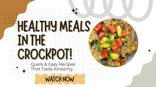 3 Healthy Crockpot Recipes Lightened Up Slow Cooker Meals