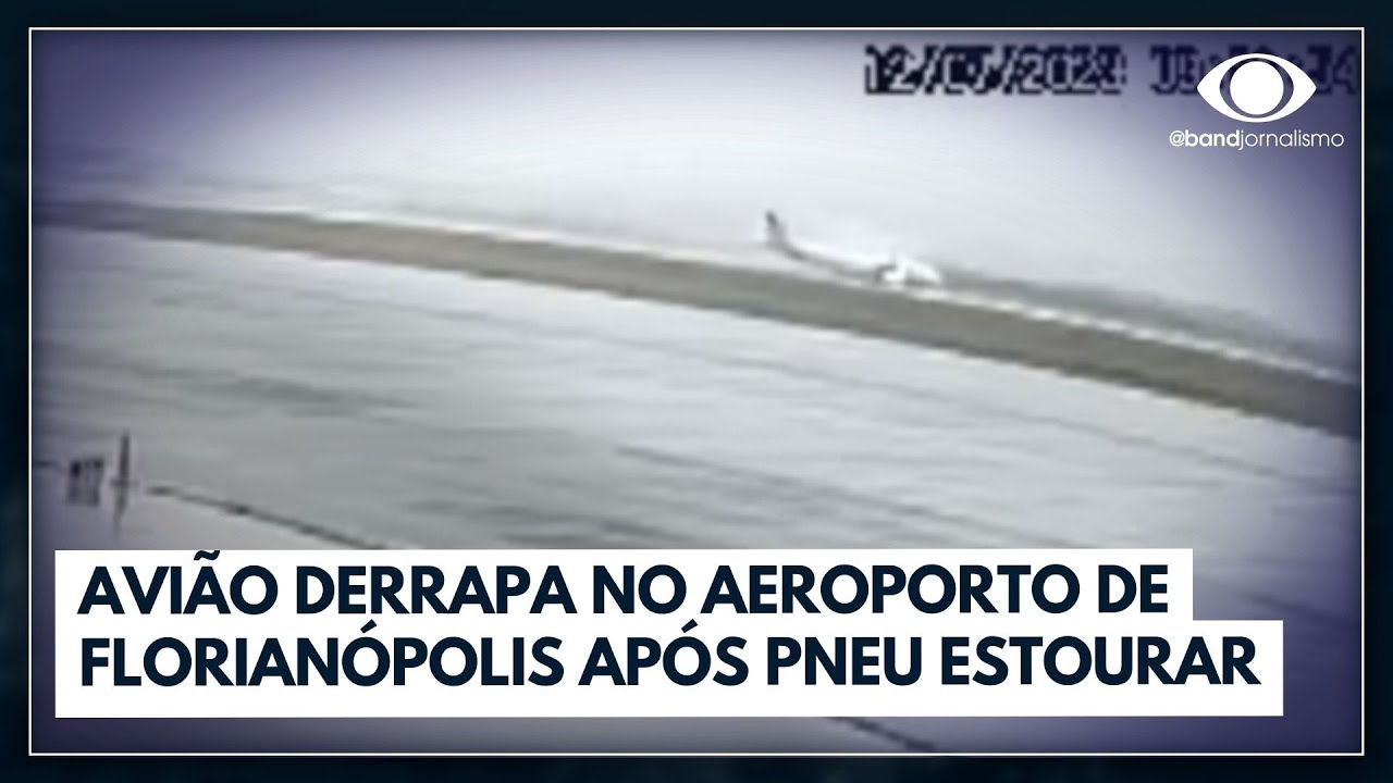 Pneu de avião que faria translado de vítimas de acidente aéreo fura durante  pouso no AC; vídeo, Acre