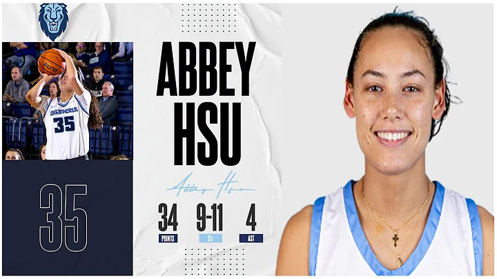 Abbey Hsu: Career-High 34 points, 9-11 on 3's at U...