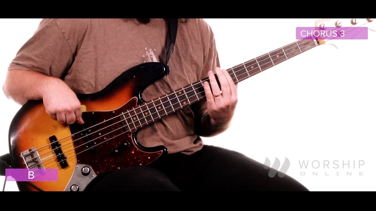 Open The Eyes Of My Heart - Worship Circle, Paul Baloche - Bass Guitar Tutorial