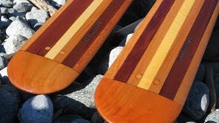 What makes a good Greenland paddle? An introduction to RavenWoods Greenland paddles by Paulo Ouellet. http://www.