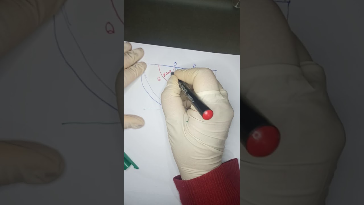 ملاحظة هامة:العلاقة بين الزاوية والارتفاع ( حالة مثل التمرين الثالث)ST