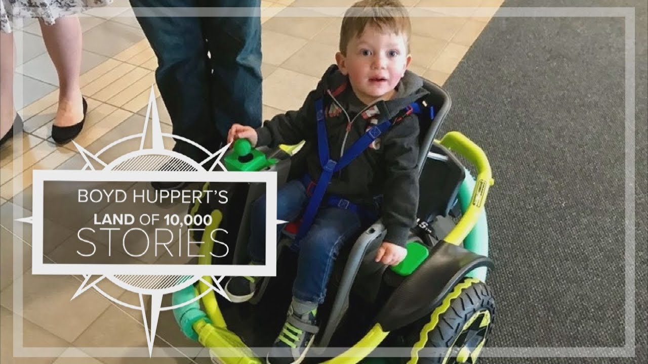 Land of 10,000 Stories: MN high school robotics students build power wheelchair for 2-year-old