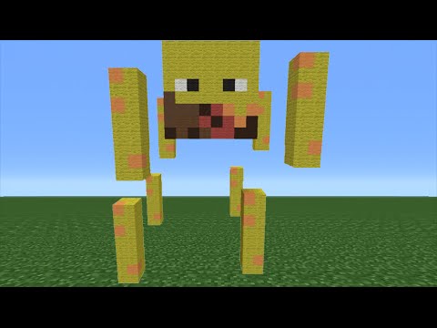 Minecraft Tutorial How To Make A Blaze Statue Youtube