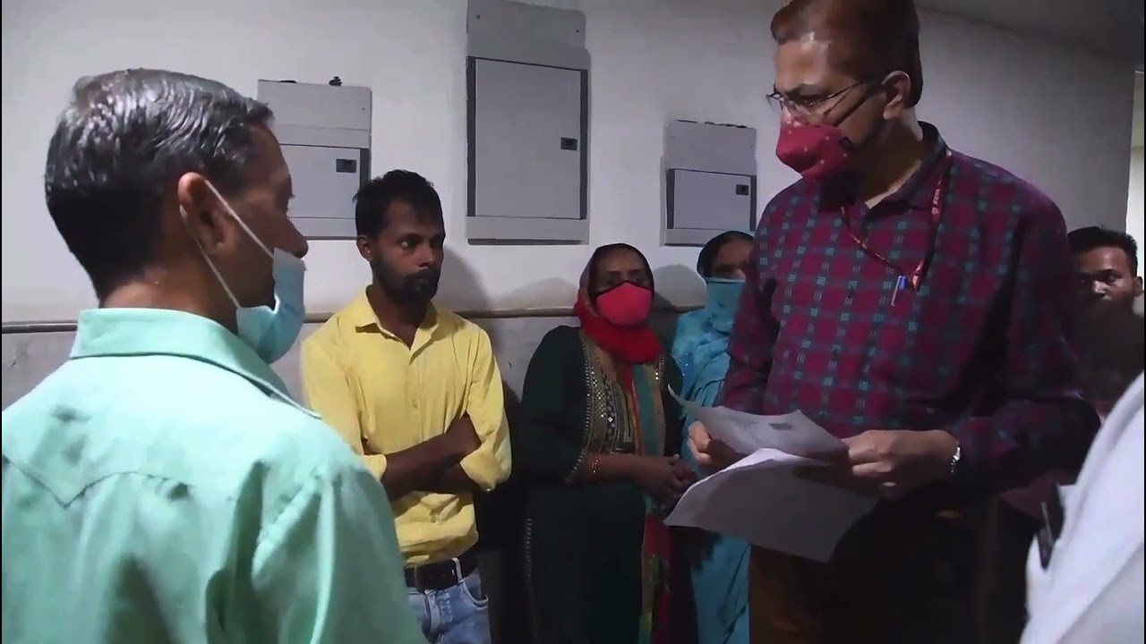 DG inspection in okhla phase 3 Modi mill dispensary