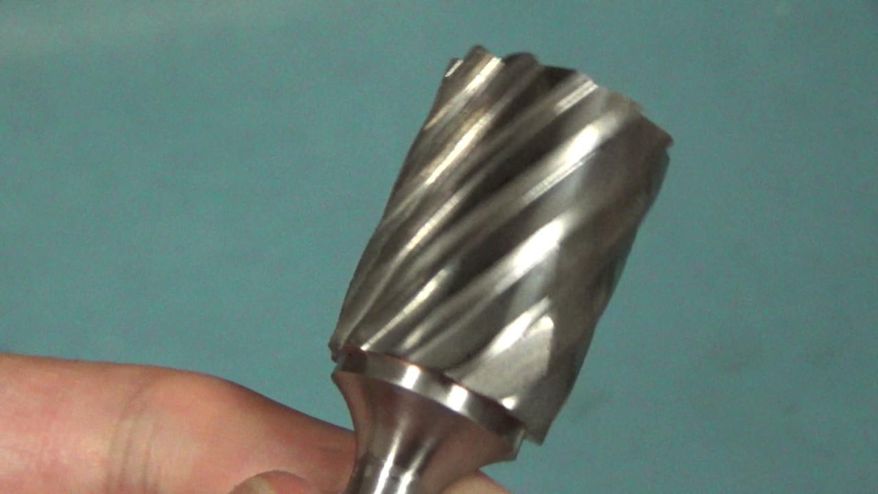SA7 NF Aluminum Cut / Carbide Bur Cutting Tool Die Grinder Bit YouTube