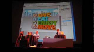 Creative future 2010 (Part3). Adobe CS5 introduction by Rufus Deuchler and  Sven Brencher