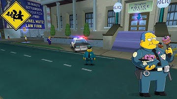Simpsons Hit And Run - Cops In Springfield DEMO