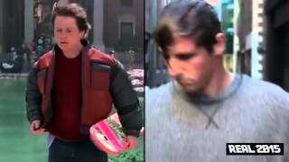 Back to the Future 2015 Real vs Movie