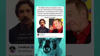 Tim Allen's famous mugshot comes from his 1978 arrest for carrying illegal substances.