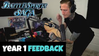 Feedback for Bandai on Battle Spirits Saga Year 1