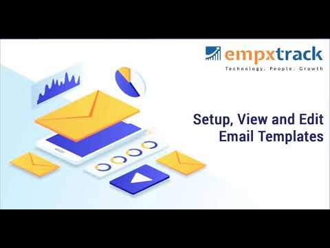 Employee Communication: Setup, View and Edit Email Templates