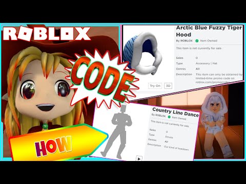 Chloe Tuber Roblox Code For Arctic Blue Fuzzy Tiger Hood Free Country Line Dance Emote - roblox line