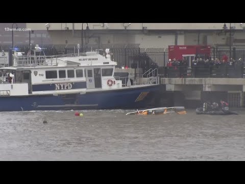6 dead after a helicopter crashed into Hudson River near New York City ...