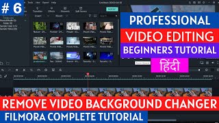 #6 How To Change Video  Background | video ka background change kaise kare || wondershare filmora9