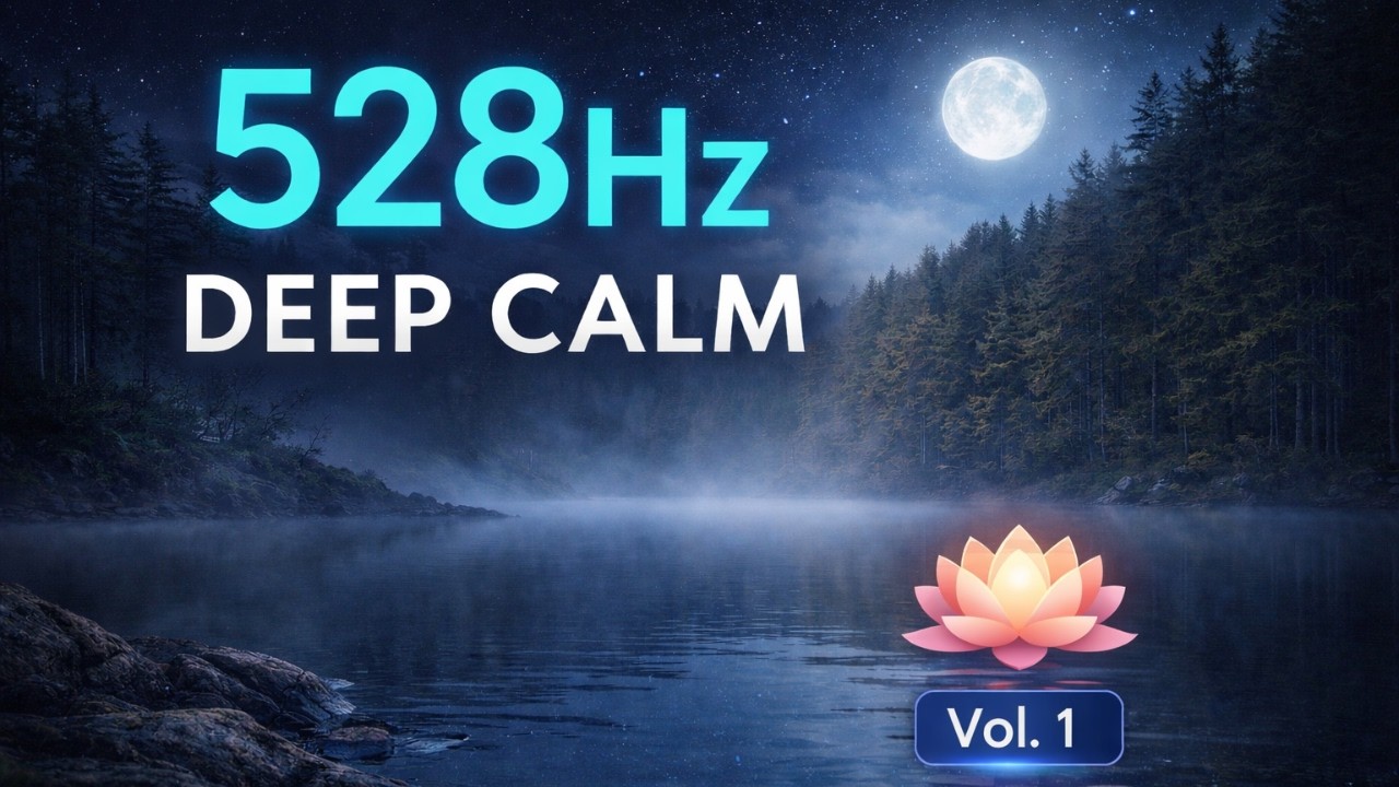 Deep Meditation 528Hz 🧘 Vol. 1 | 1 Hour Music for Inner Calm & Mindfulness