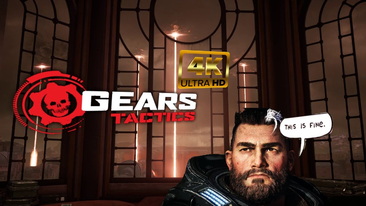 Gears Tactics INSANE difficulty Part 1 Zero Hour IRONMAN [4K Ultra