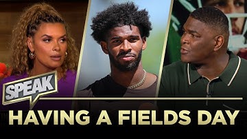 Will Justin Fields "be great" for the Jets, what Shedeur Sanders has to prove as a rookie | SPEAK