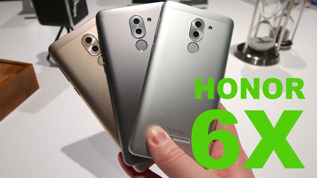 honor 6x unboxing hands on youtube